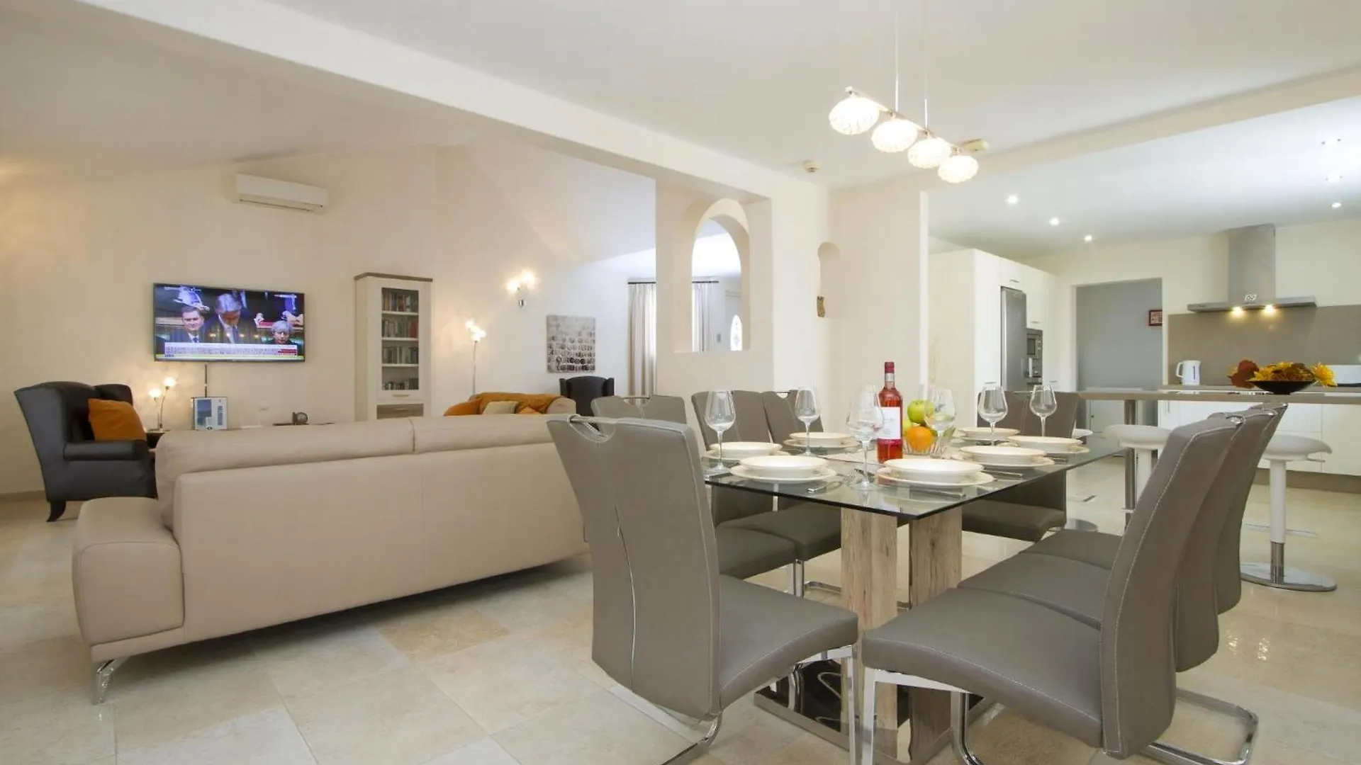 Stunning Seaview Villa Casa Tosco 5 Bedroom Villa Pool Table Overlooking Old Town Puerto Del Carmen location